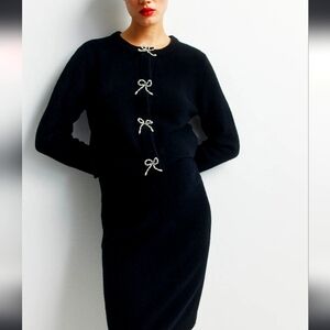 H&M MAMA 2-piece knit set with bows